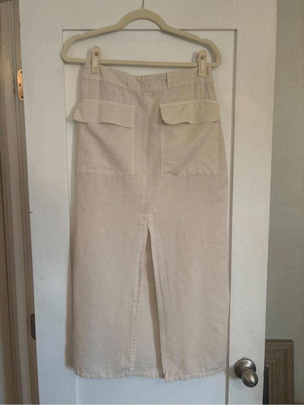 Zara | Midi Cargo Skirt with Front Pockets